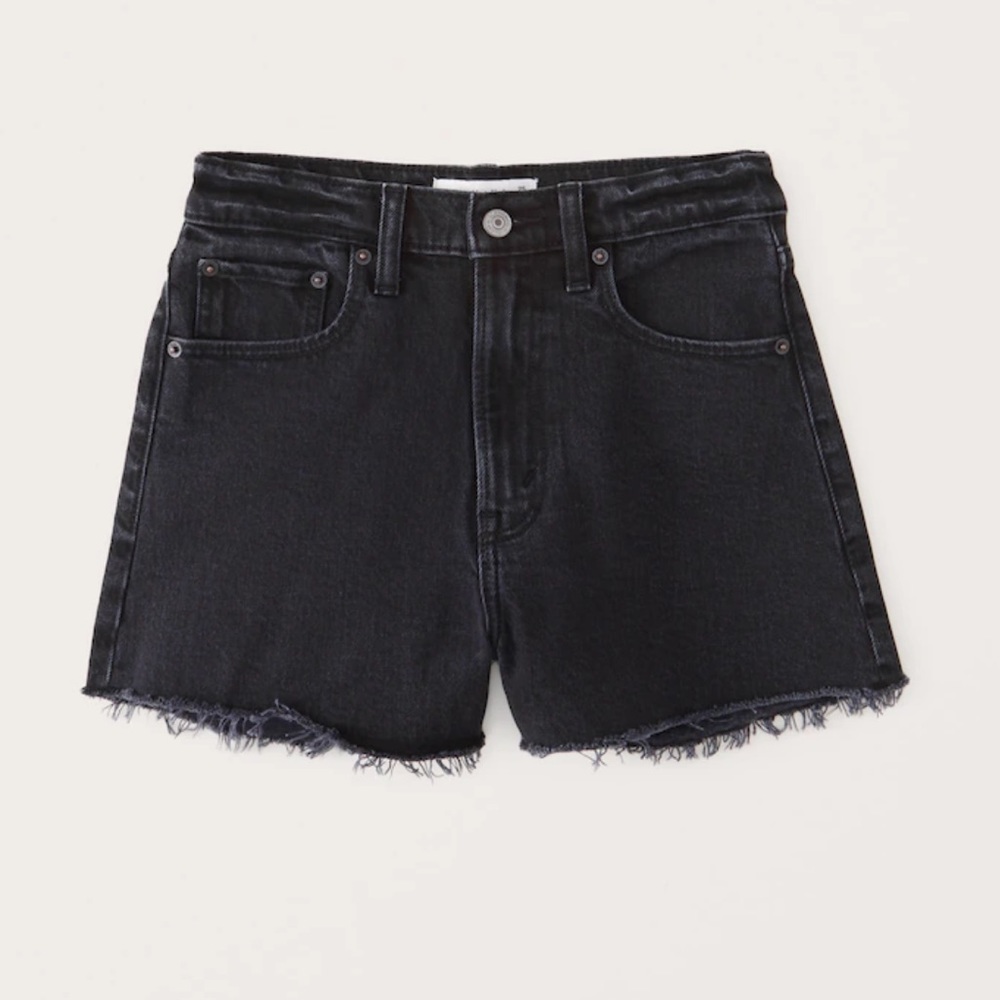 90s high rise dad shorts